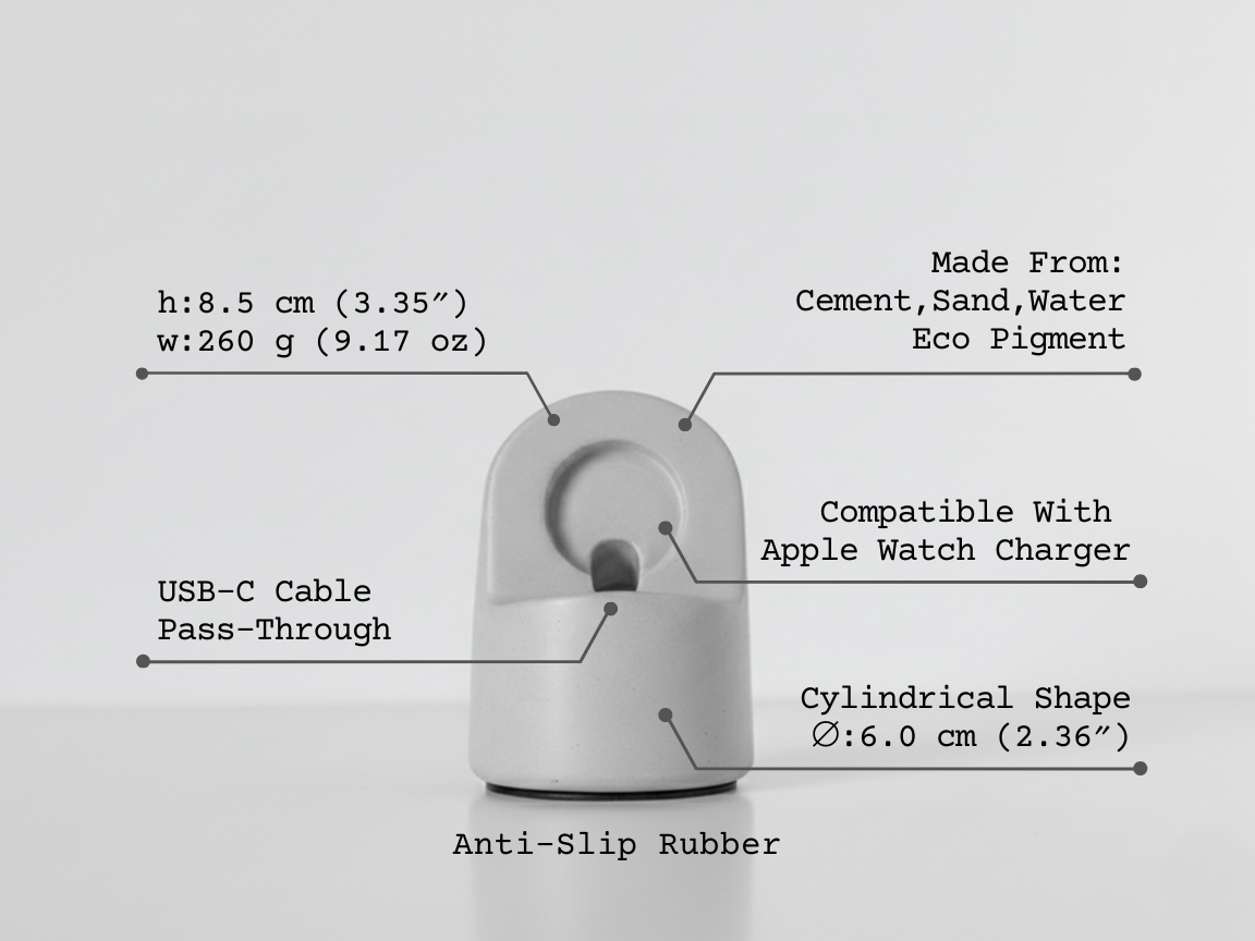 Origin - Suport Pentru Incarcator Apple Watch