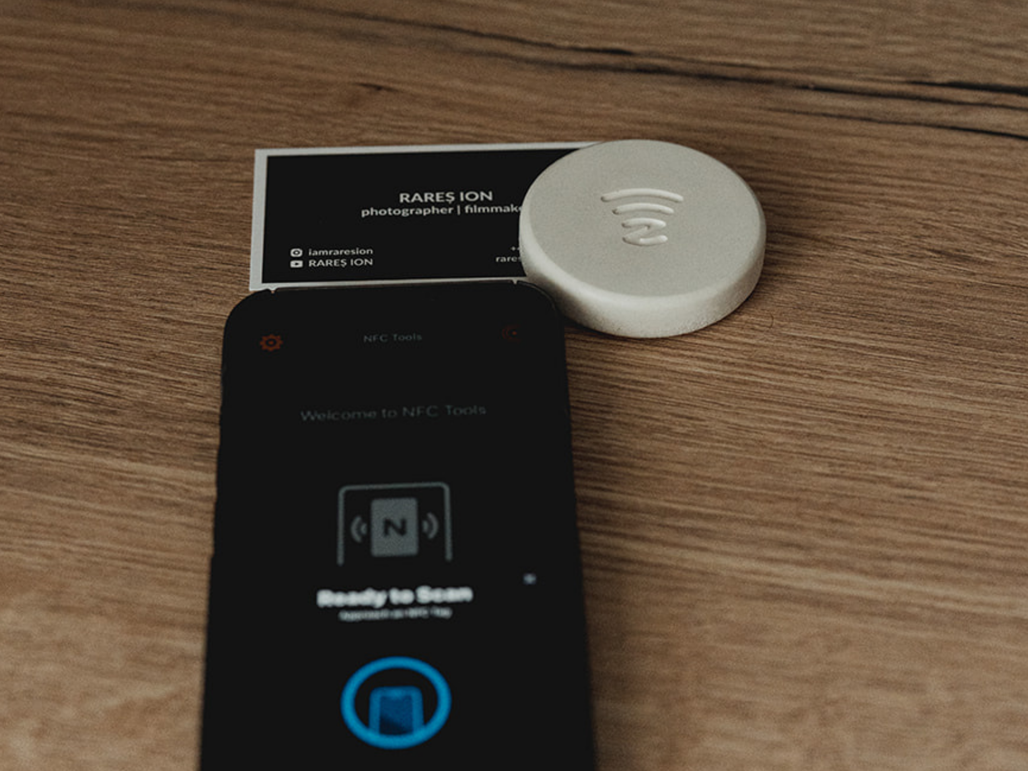 4 x Pack Taply Concrete Pucks With Built-In NFC Chip-UnityCave.com