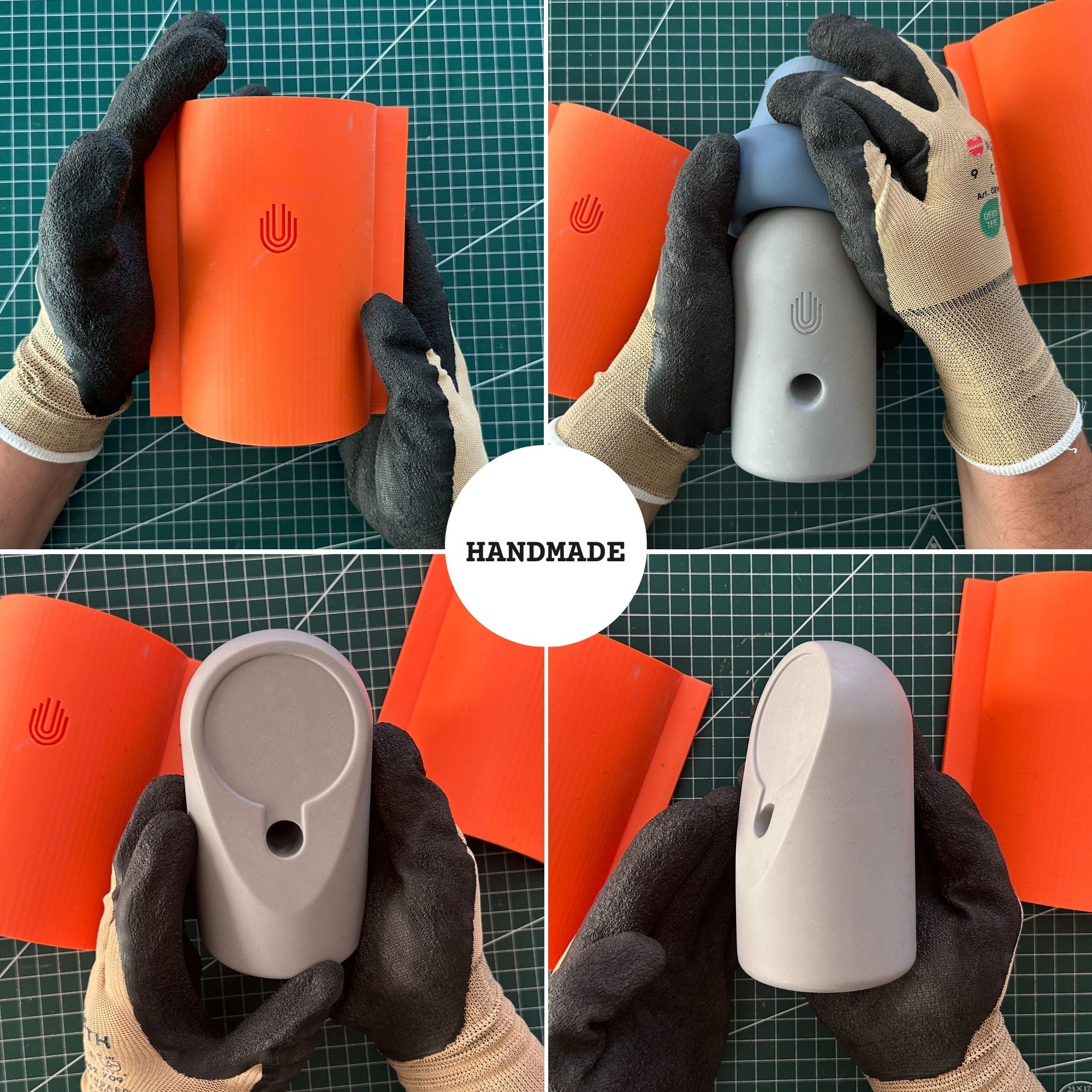 Suport Din Ciment Pentru Încărcare Wireless – iPhone & Smartphone