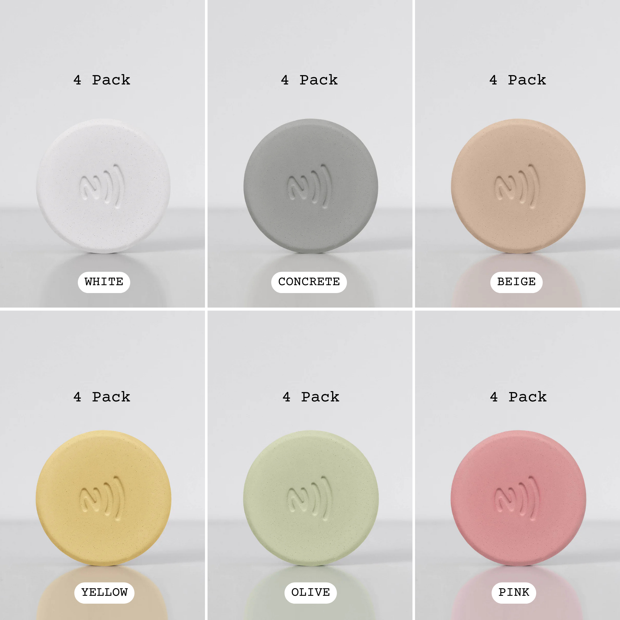 Set 4 x Taply – NFC Smart Puck