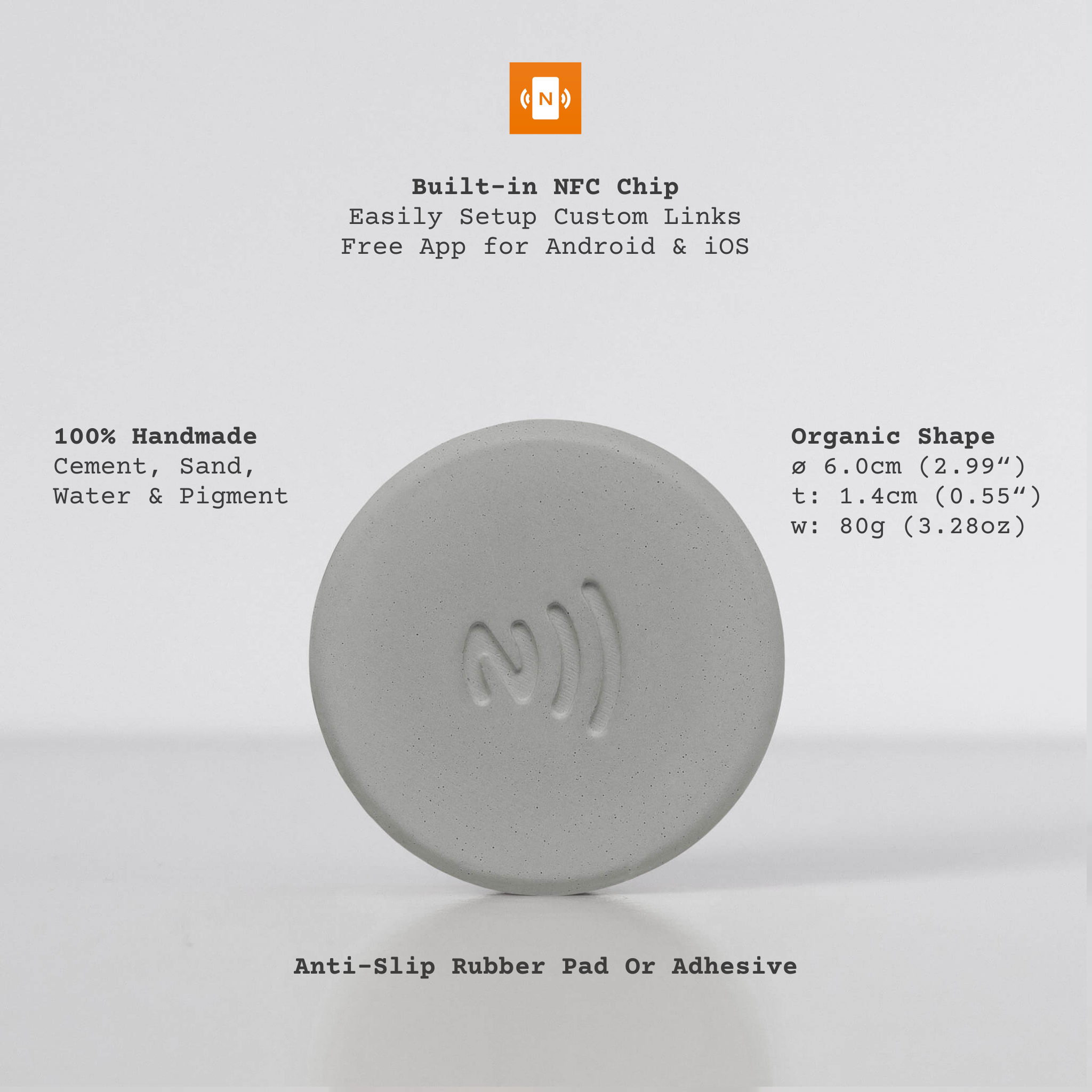 Set 4 x Taply – NFC Smart Puck