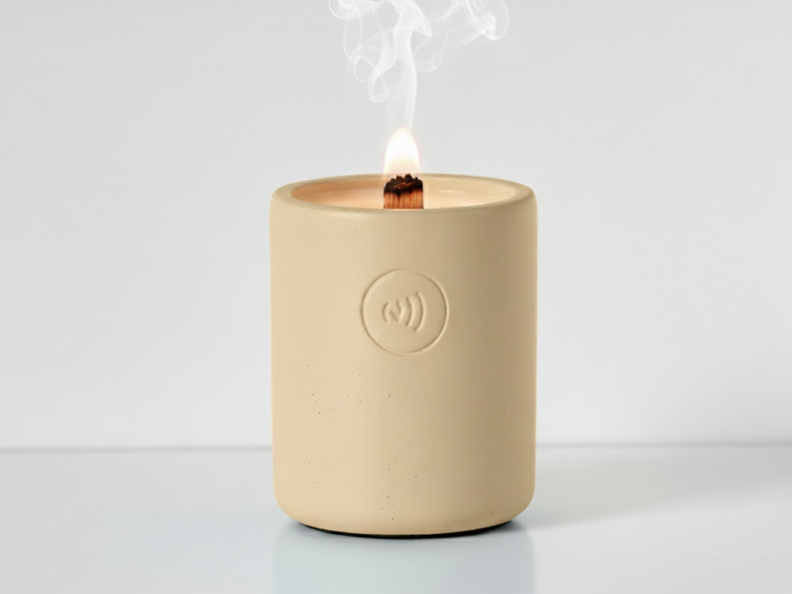 Lumanare Organica Soia - NFC Incorporat